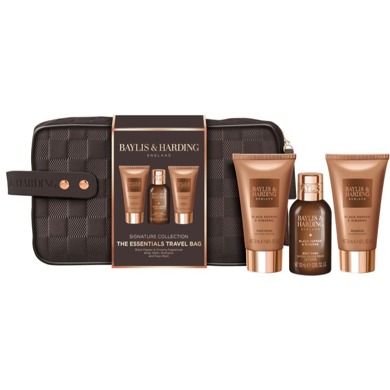 Baylis & Harding Black Pepper & Ginseng dárková sada na cesty