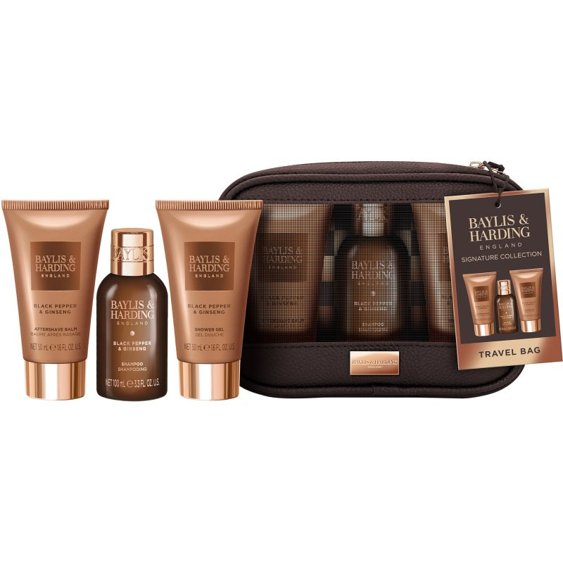 Baylis & Harding Black Pepper & Ginseng dárková sada na cesty