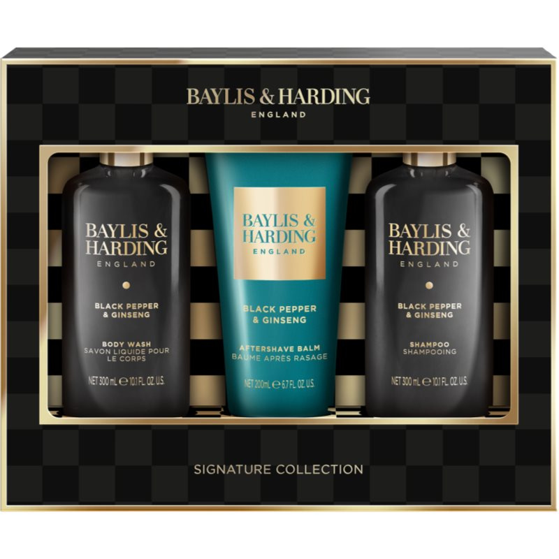Baylis & Harding Black Pepper & Ginseng dárková sada na tělo a obličej