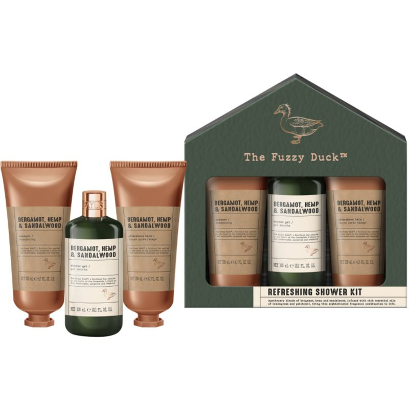 Baylis & Harding The Fuzzy Duck Bergamot, Hemp & Sandalwood dárková sada pro muže