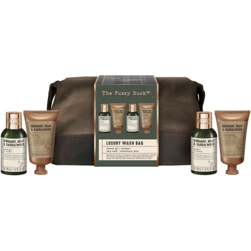 Baylis & Harding The Fuzzy Duck Bergamot, Hemp & Sandalwood dárková sada na cesty