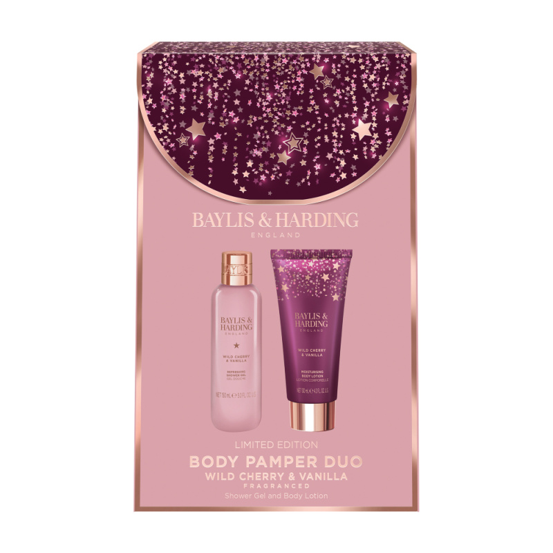 Baylis & Harding Wild Cherry & Vanilla dárková sada na tělo