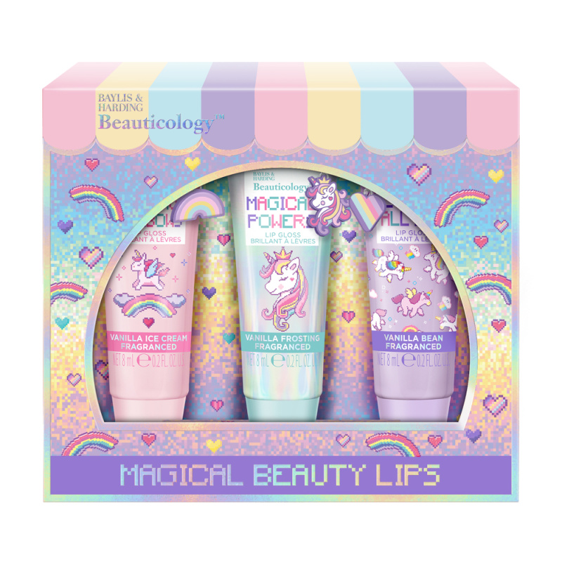 Baylis & Harding Beauticology Unicorn sada lesků na rty