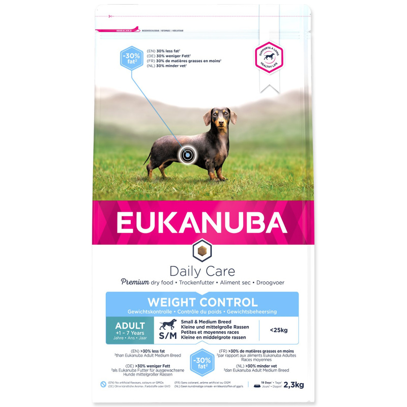 EUKANUBA Adult Small Weight Control 2,3 kg