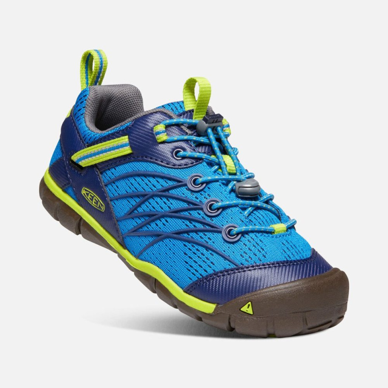 Outdoorové boty CHANDLER CNX BRILLIANT BLUE/BLUE DEPTHS, Keen, 1022949/1022954/1022955, modrá - 24