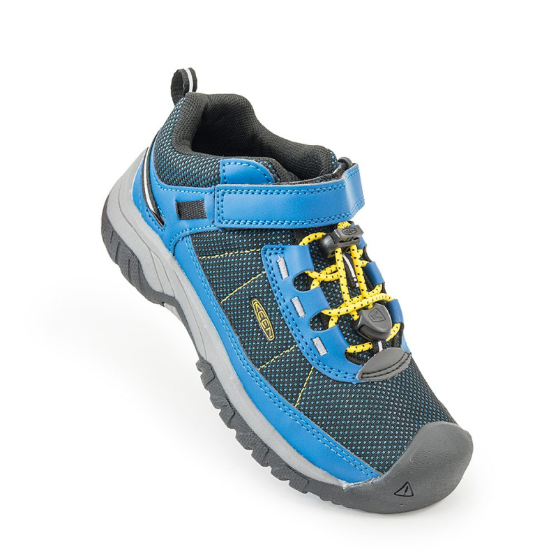 Chlapecká outdoorová obuv Targhee Sport mykonos blue/keen yellow, Keen, 1024741/1024737, modrá - 36