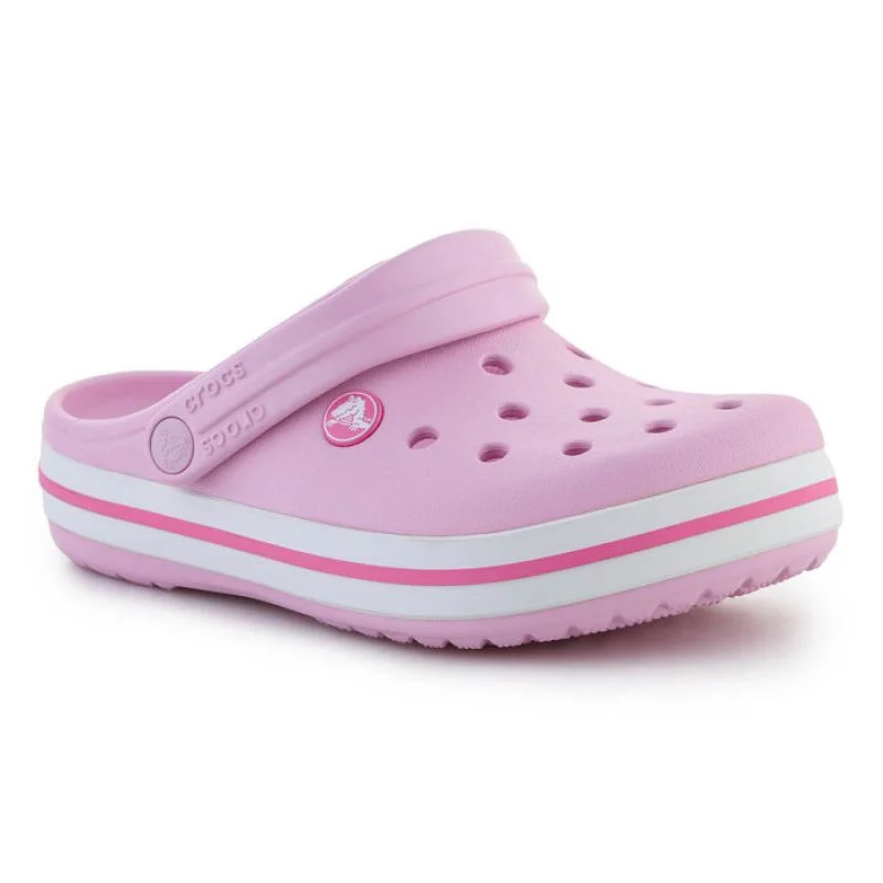 CROCS Crocband Clog K Ballerina Žabky Pink 207006-6GD EU 28/29