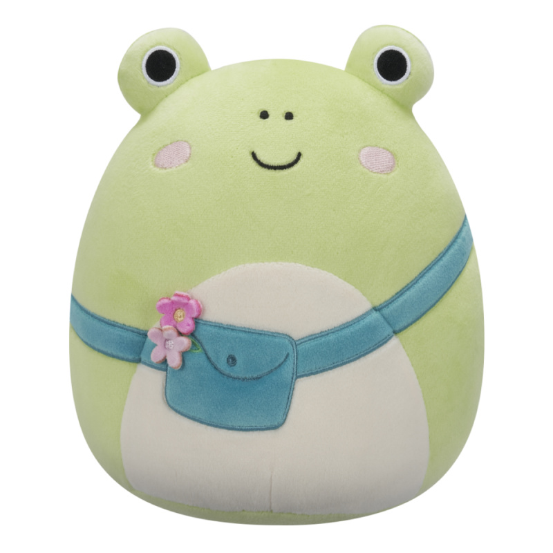 SQUISHMALLOWS Zelená žába s kabelkou - Wendy