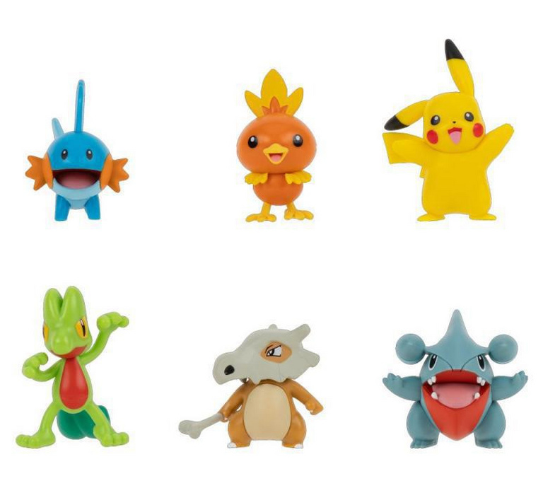 Pokemon sada - 6 figurek