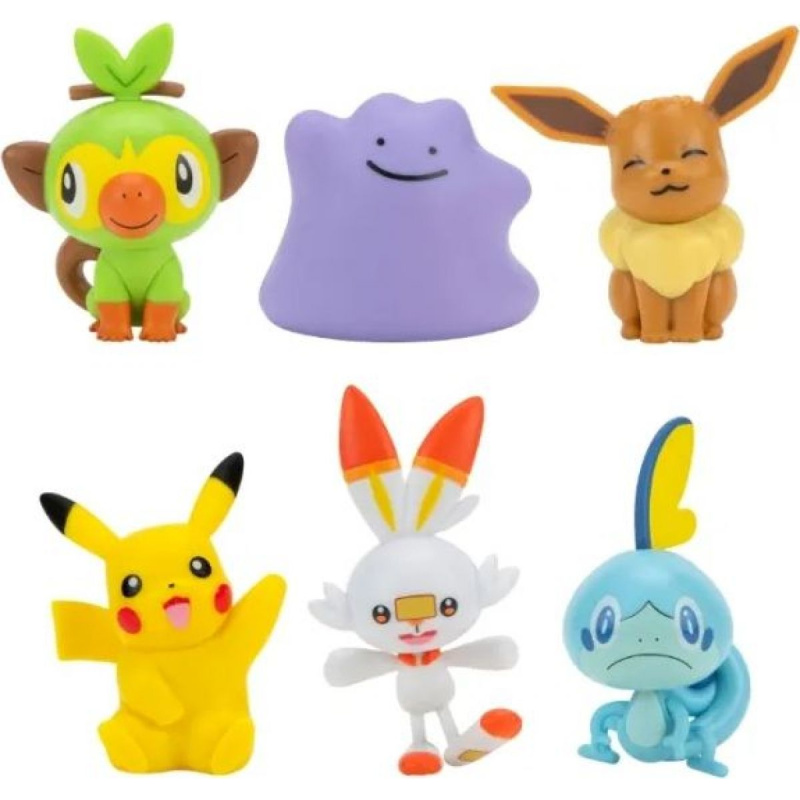 Pokemon sada - 6 figurek