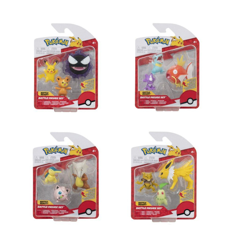 Orbico Pokémon figurky 3 ks v balení, více druhů