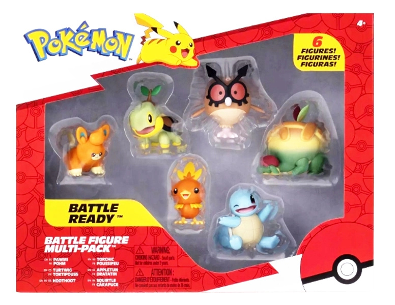 Pokémon sada 6 figurek