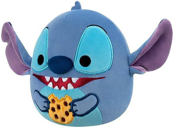 SQUISHMALLOWS Disney Stitch se sušenkou, 17 cm