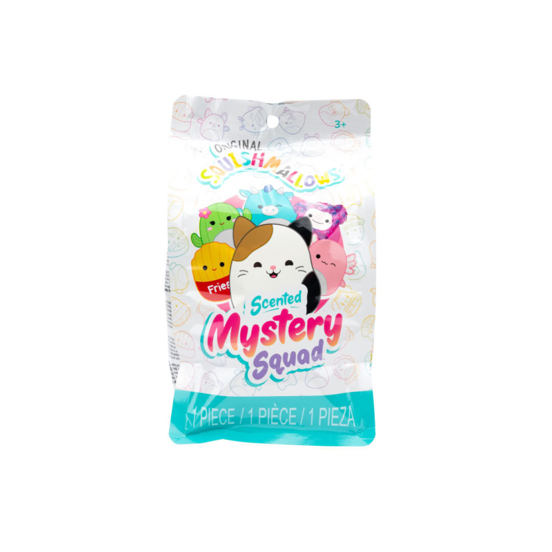 SQUISHMALLOWS Mystery voňavý plyšák, 13 cm - ovoce