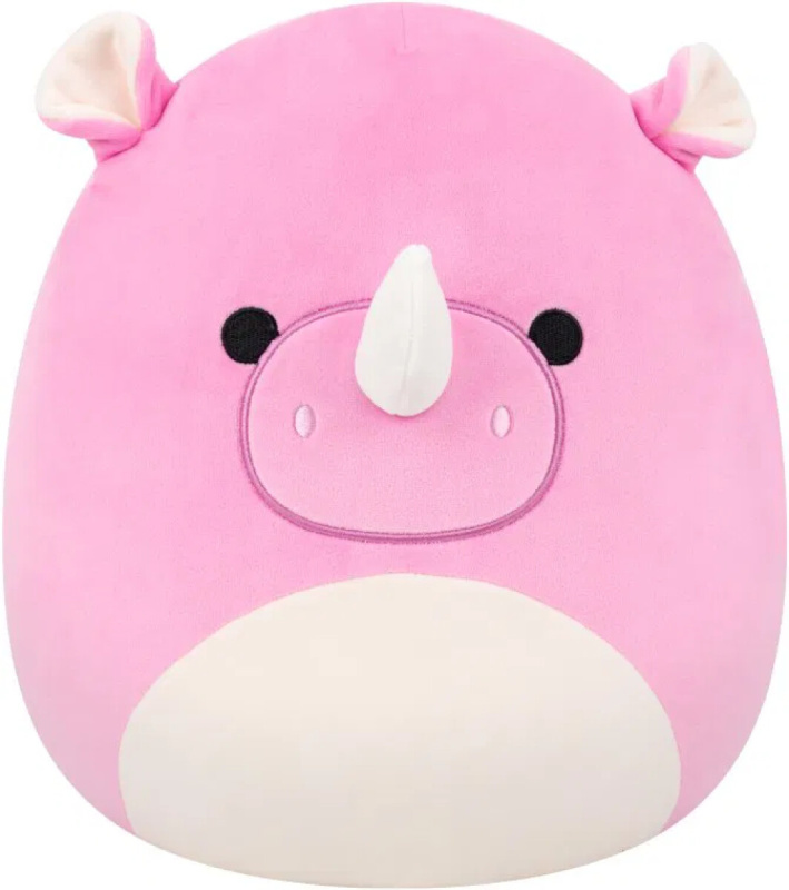 SQUISHMALLOWS Růžový nosorožec - Norma Jean, 30 cm