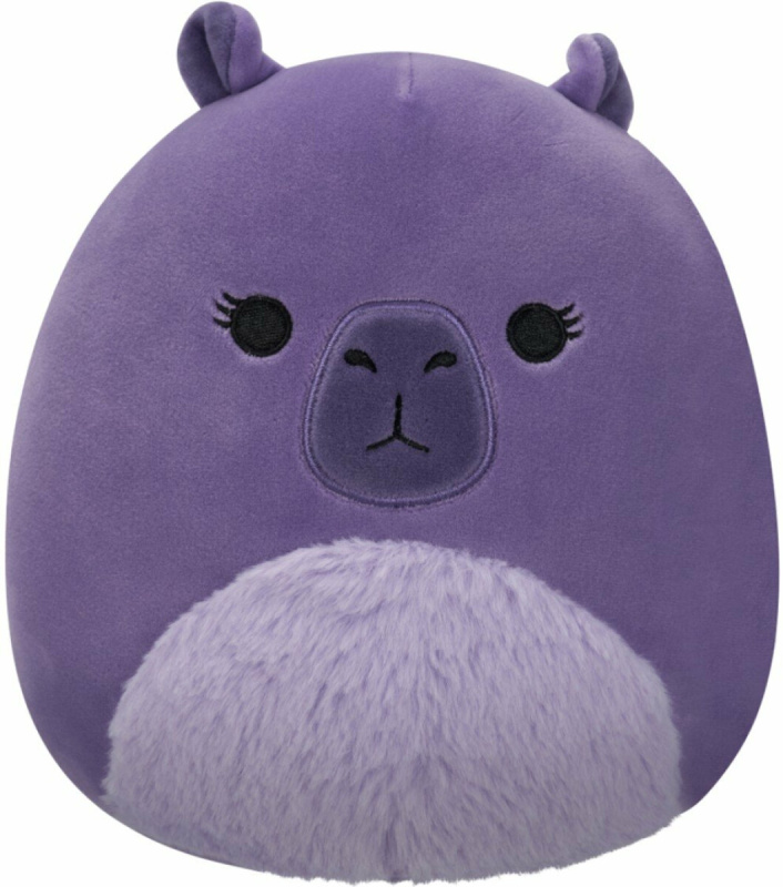 SQUISHMALLOWS Fialová kapybara  - Debra, 13 cm