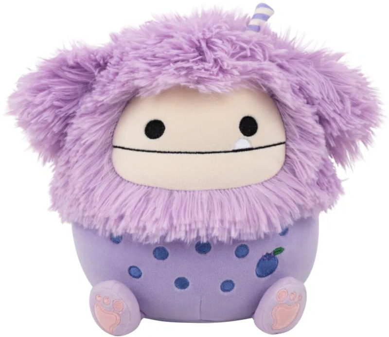 SQUISHMALLOWS Levandulový Bigfoot - Dilka, 30 cm