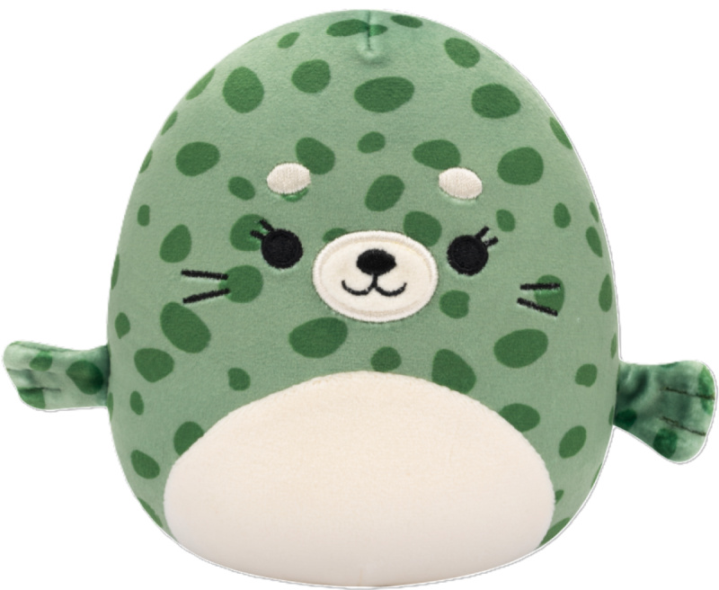 SQUISHMALLOWS Zelený tuleň - Chutney
