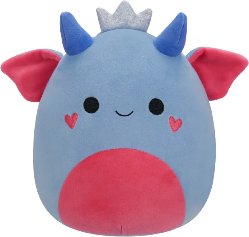 SQUISHMALLOWS Modrorůžový goblin - King Kin, 13 cm