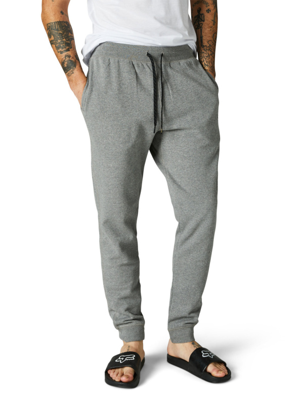 Fox pánské tepláky Lolo fleece Heather Graphite | Šedá | Velikost XL