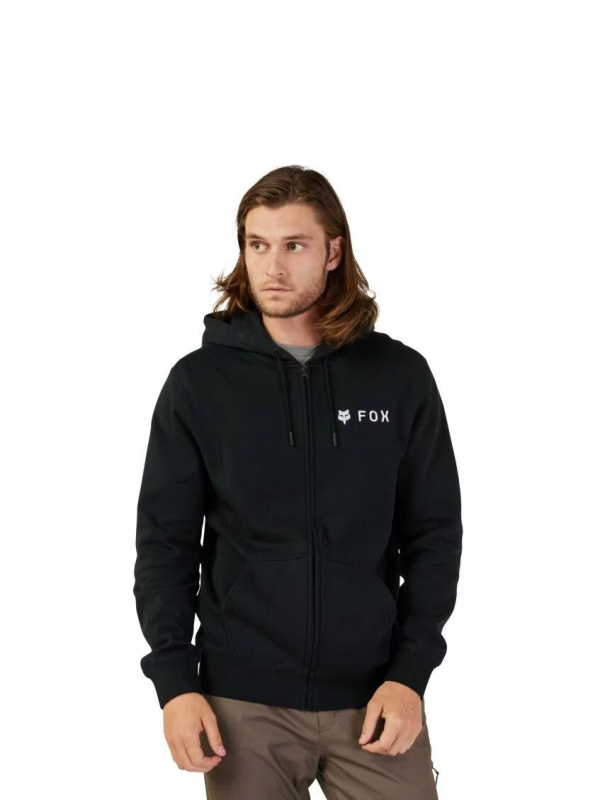 Fox pánská mikina Absolute Fleece Zip Black | Černá | Velikost M