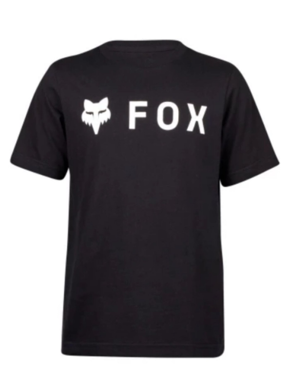 Fox dětské tričko Absolute Ss Black | Černá | Velikost M | 100% bavlna