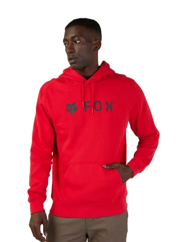 Fox pánská mikina Absolute Fleece Po Flame Red | Červená | Velikost S
