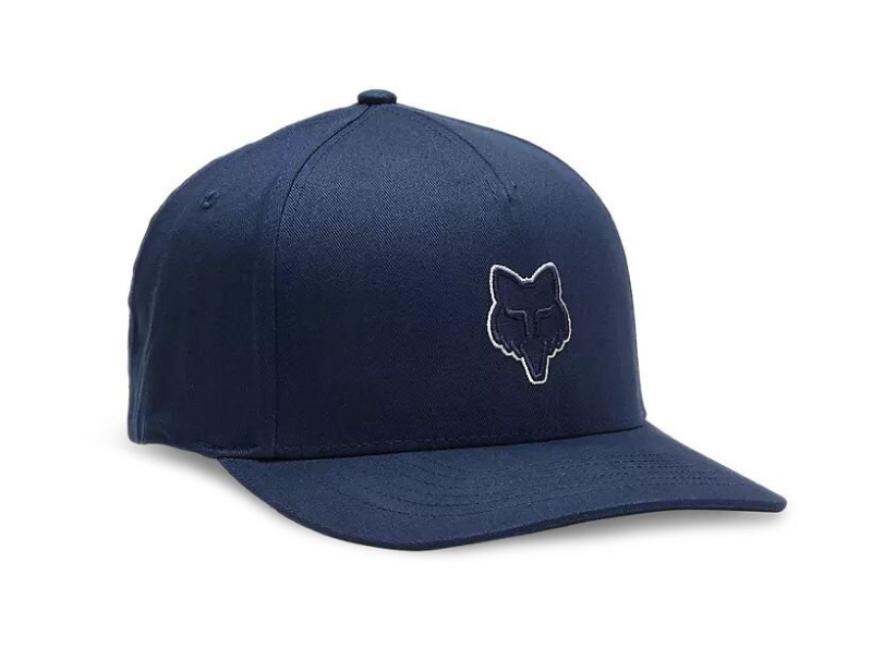 Fox kšiltovka Head Flexfit Midnight | Modrá | Velikost L/XL