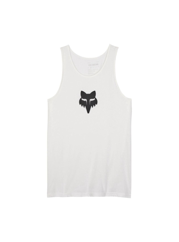 Fox pánské tílko Head Premium Optic White | Bílá | Velikost L