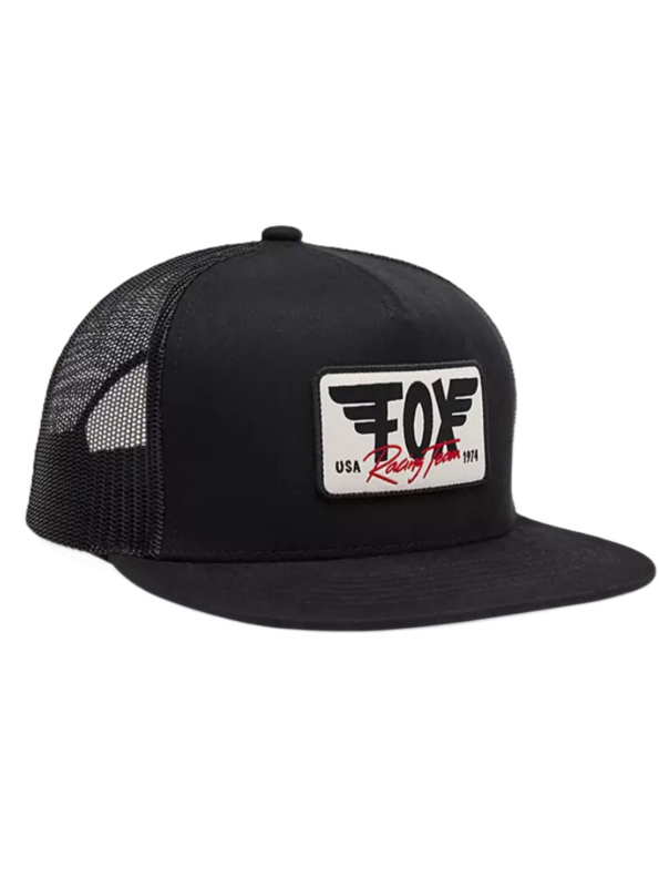 Fox kšiltovka Winged Trucker Black | Černá | Velikost One Size