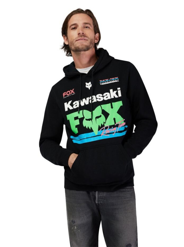 Fox pánská mikina Kawi Fleece Po Black | Černá | Velikost L