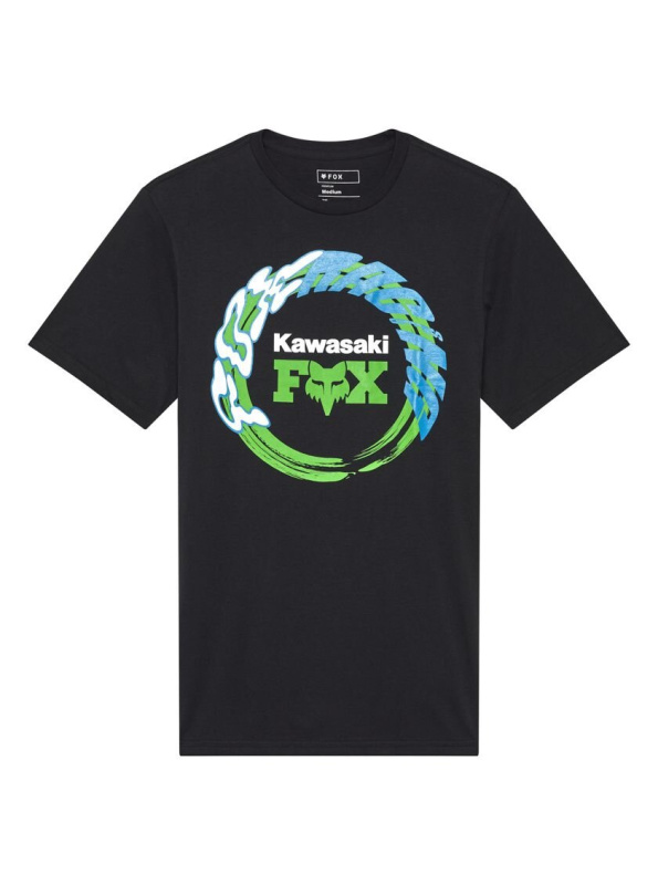 Fox pánské tričko Kawi Ss Black | Černá | Velikost XL