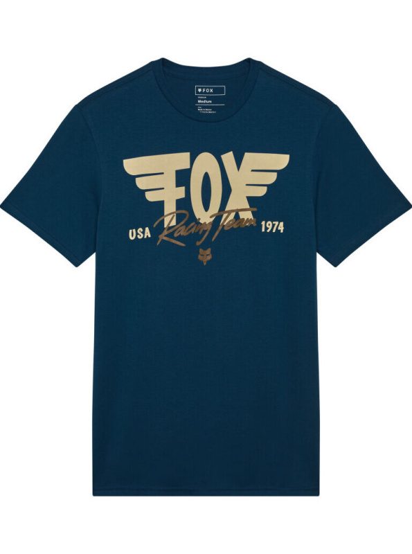 Fox pánské tričko Winged Ss Prem Twilight | Modrá | Velikost M
