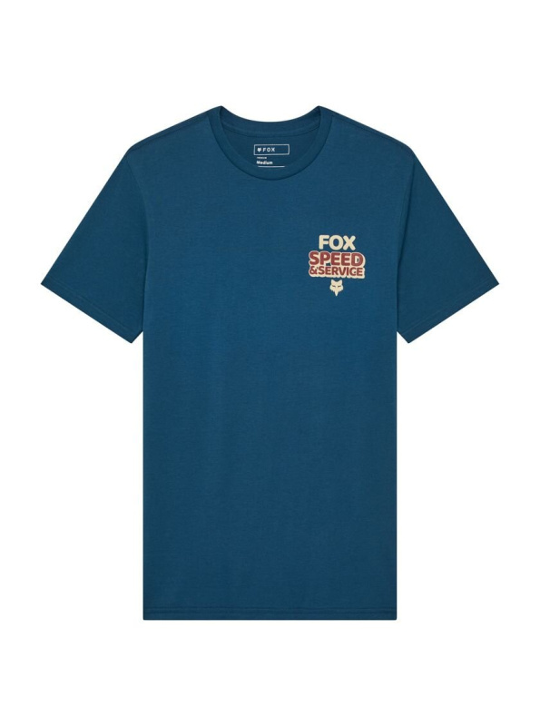 Fox pánské tričko Always Custom Ss Prem Twilight | Šedá | Velikost XL