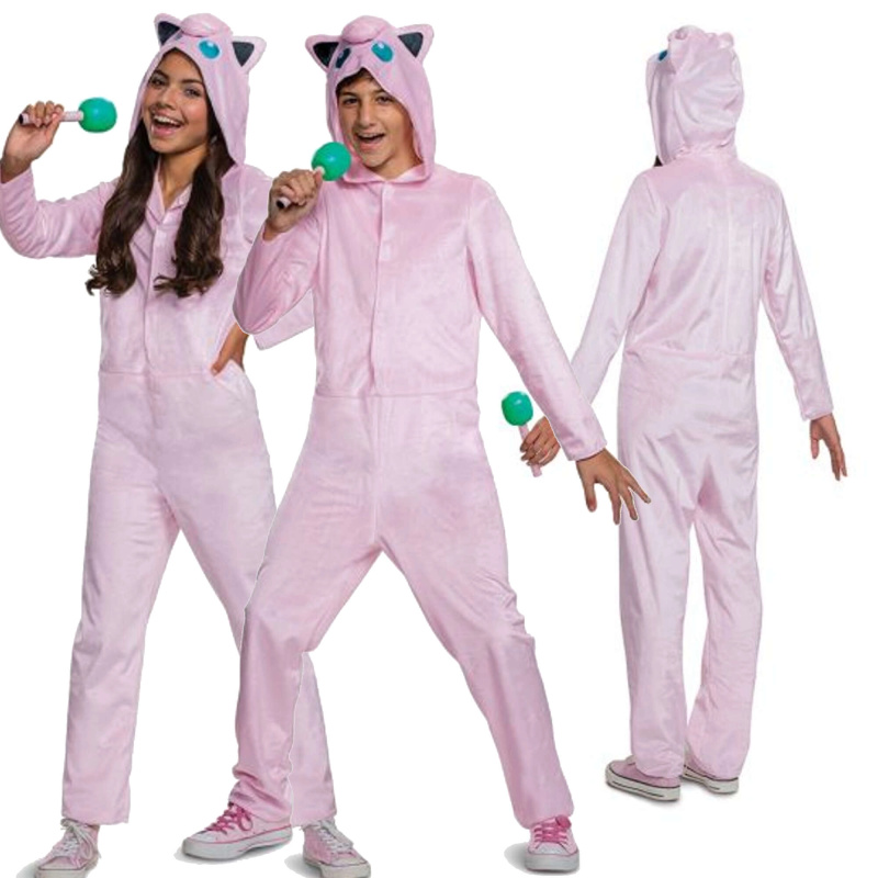 Kigurumi kostým POKEMON Jigglypuff pro děti 109–126 cm (4–6 let)
