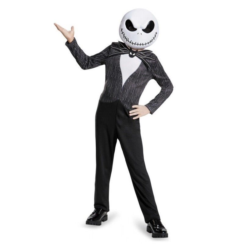 Kostým Jack Skellington – Nightmare Before Christmas pro děti 7–8 let
