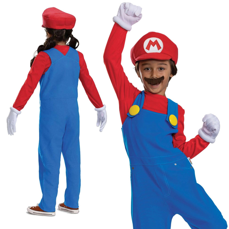 Dětský kostým Super Mario 137–149 cm (10–12 let)