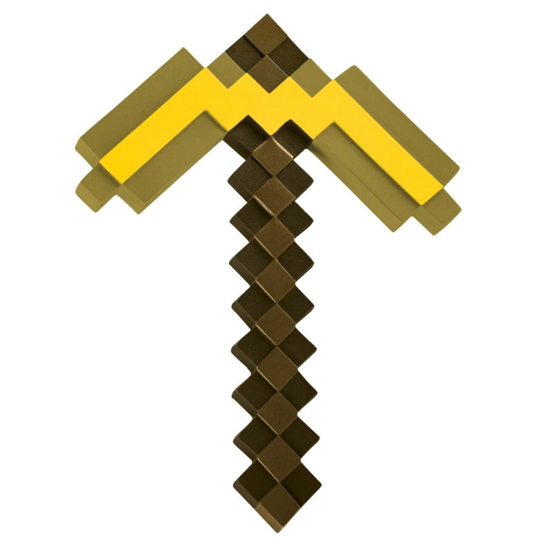 Epee Minecraft krumpáč zlatý