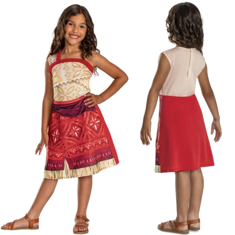 dětský kostým disney vaiana moana 2 (5–6 let)