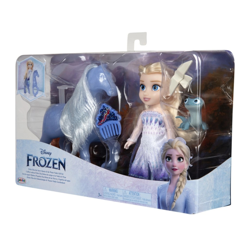 Panenka MINI ELSA s kouzelným koněm Nokk 15 cm