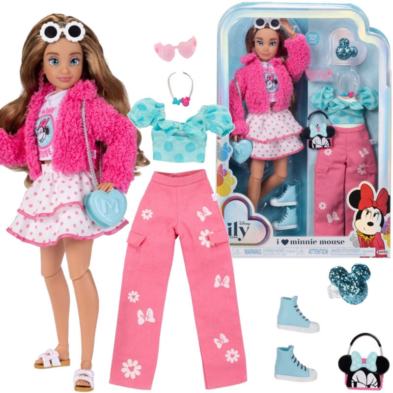 Disney ILY 4Ever módní panenka inspirovaná Minnie s doplňky 30 cm