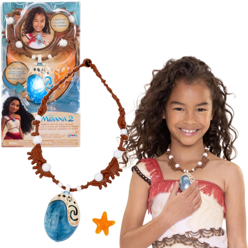 Disney VAJANA 2 náhrdelník se světlem Hvězda moře