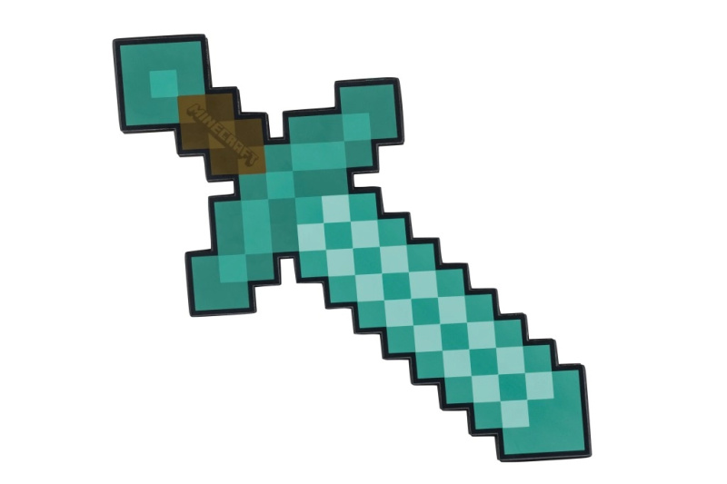 Minecraft pěnový diamantový meč - 1 kus