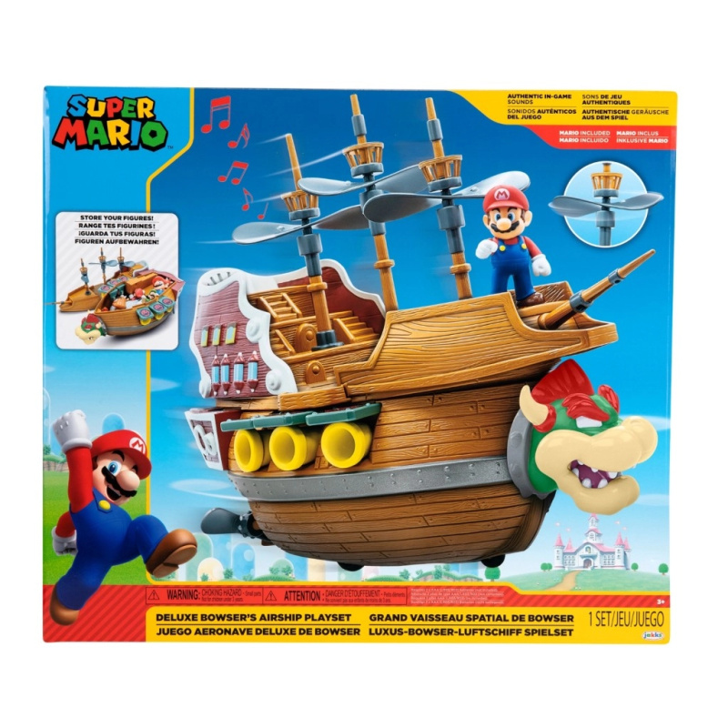 Alltoys Herní sada Super Mário vzducholoď