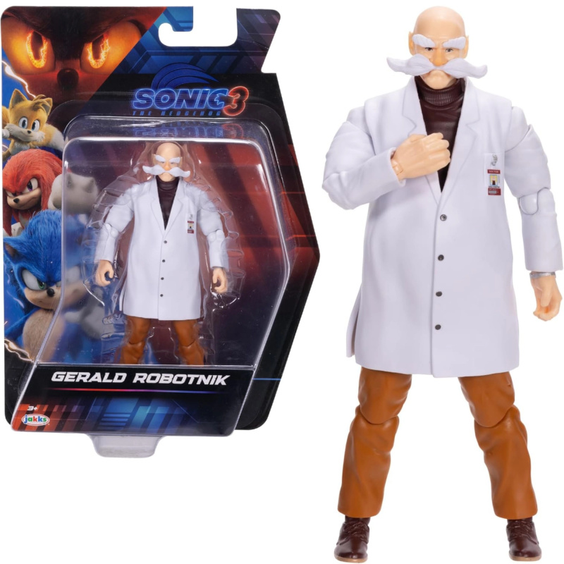 Figurka JAKKS Pacific Sonic the Hedgehog 3 – Gerald Robotnik 14 cm