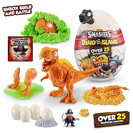 ZURU Smashers: Dino Island Egg - velké balení, více druhů