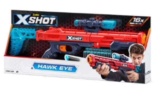 Ep Line X Shot Excel Hawk Eye s hledáčkem a 16 náboji