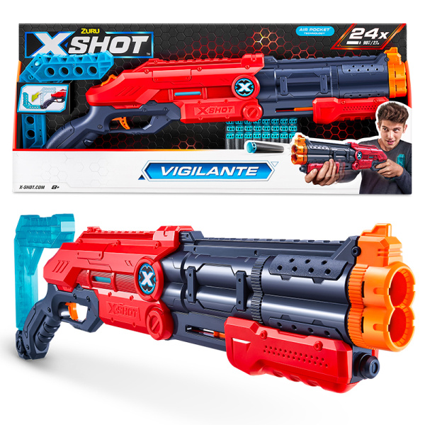 Ep Line X Shot Excel Vigilante puška s dvojitou hlavní a 24 náboji