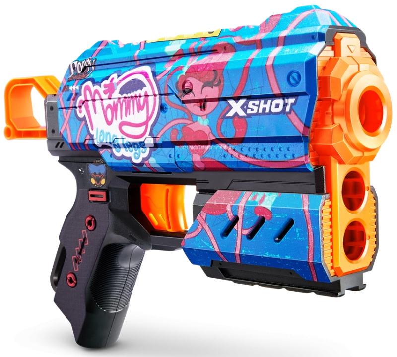 X-Shot Skins Flux Poppy Playtime blaster