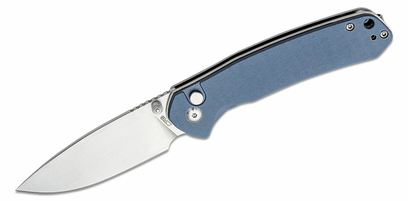 CJRB Pyrite G10 zavírací kapesní nůž 7,9 cm šedý